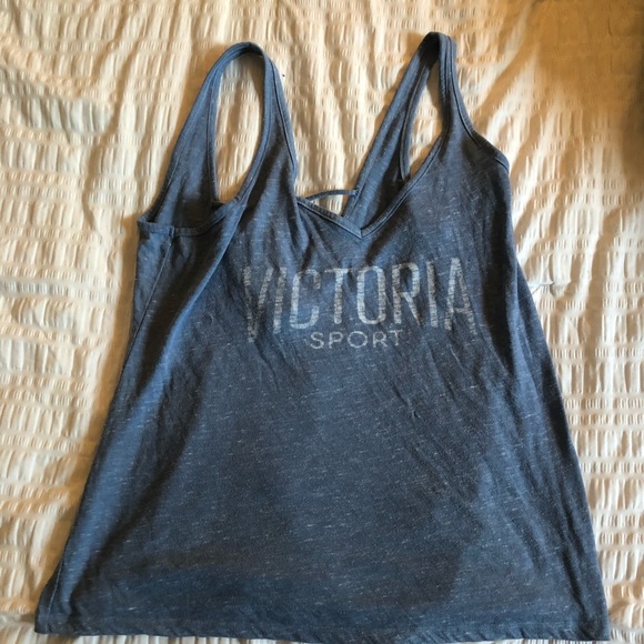 Victoria’s Secret blue workout shirt - Picture 1 of 2